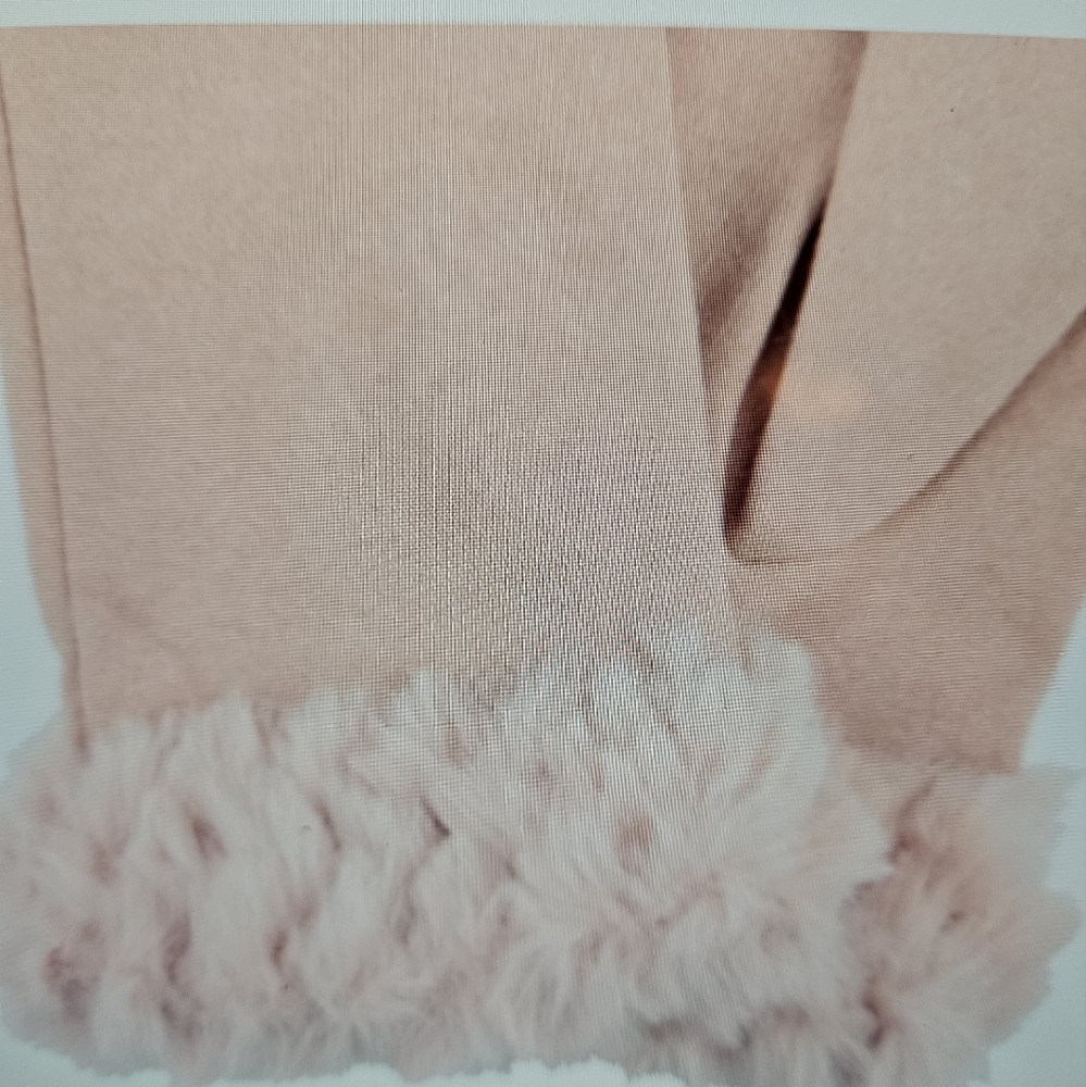 A Girl Thing Pink Fur-Trimmed Gloves